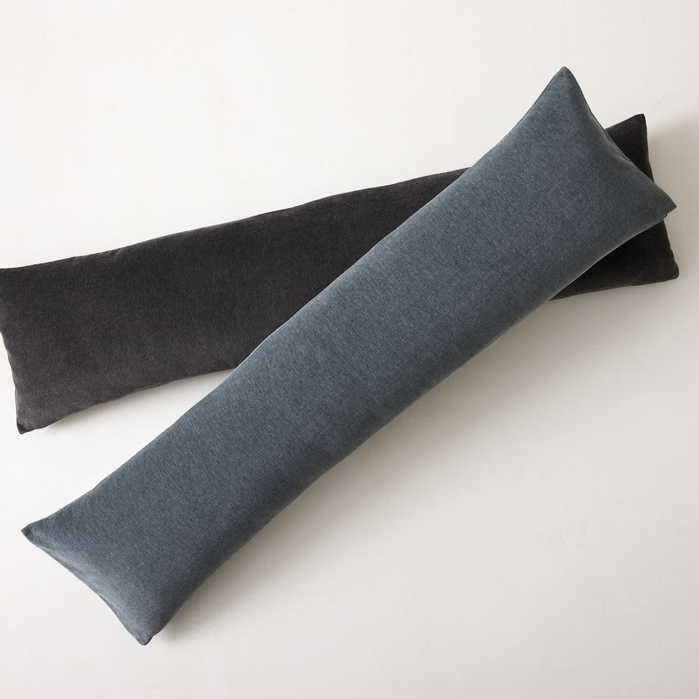 Classic Cotton Velvet Oversized Lumbar Pillow Cover | West Elm (US)