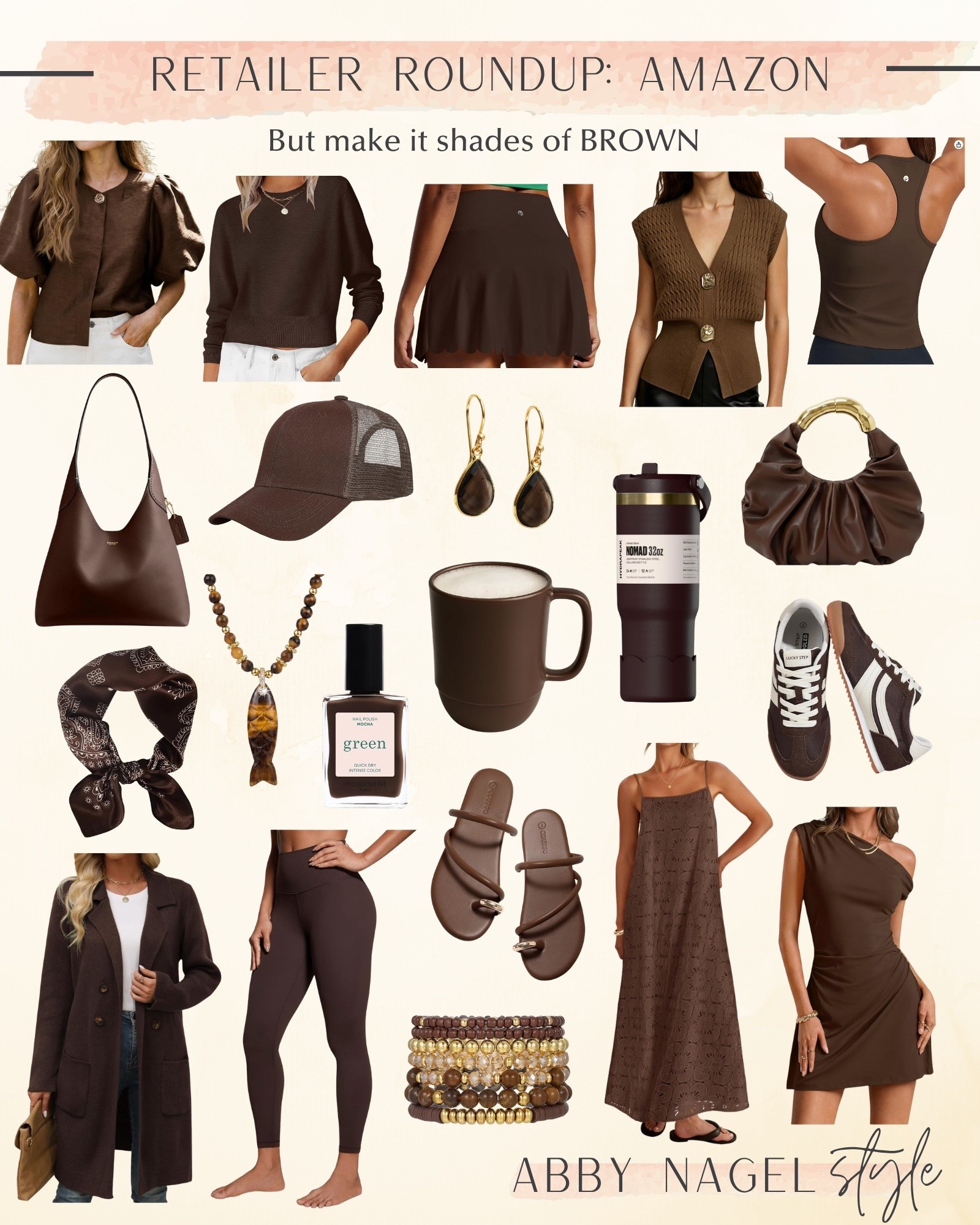 Dark brown finds from Amazon for Autumns! 🤎