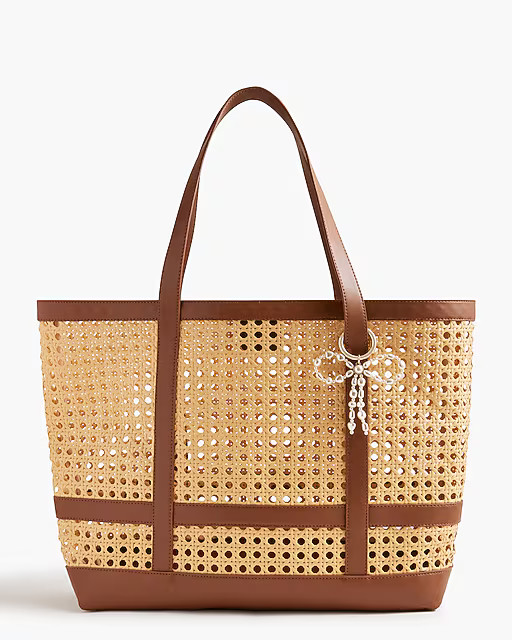 Faux-pearl bow bag charm | J.Crew Factory