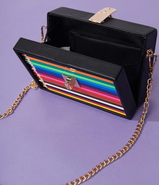 Colored Pencil Handbag | UniqueVintage