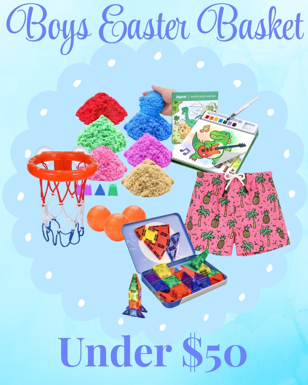 easter basket stuffers for boys under $50