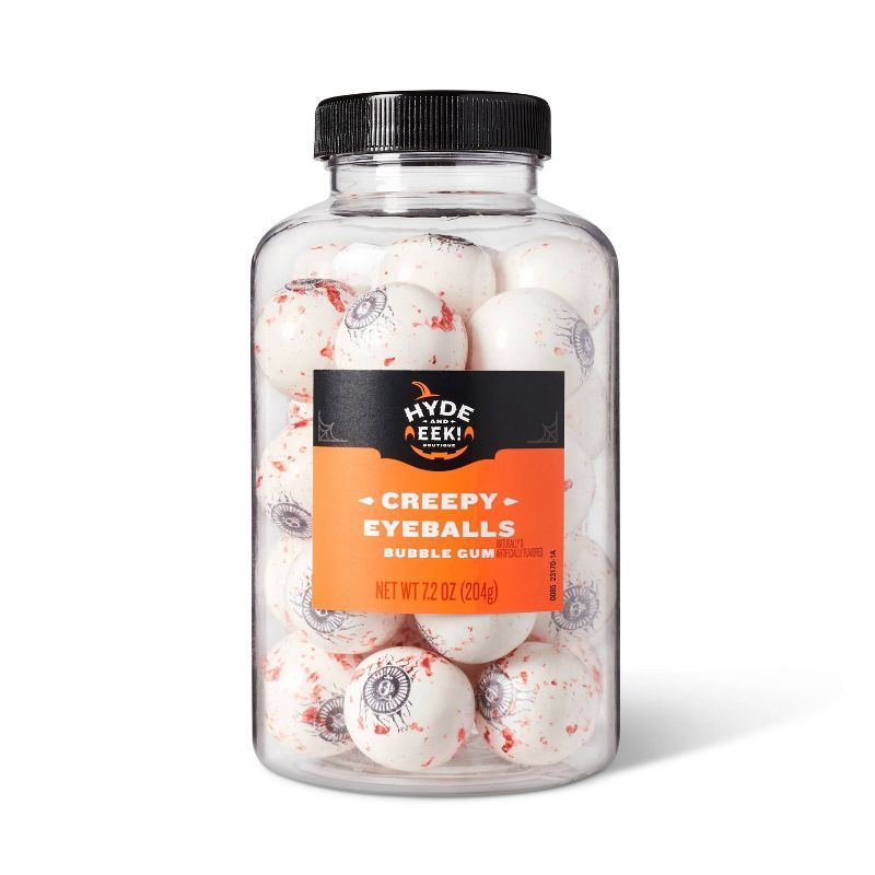 Halloween Creepy Eyeballs Bubble Gum Jar - 7.2oz - Hyde &#38; EEK! Boutique&#8482; | Target