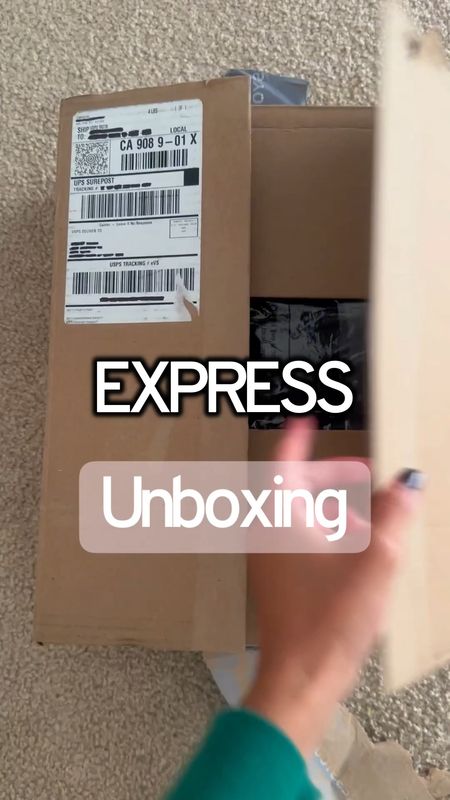 Unboxing my latest express order – because when the new arrivals are 50% off, my cart keeps getting more fabulous! 🛍️✨ Searching for holiday outfit inspo or the perfect gift? Grab it now! 

Skirt size 0
Bodysuit size S
Booties size 8

#FashionFinds #UnboxingJoy #ExpressHaul #ShopaholicLife #StyleAddict #GiftIdeas #NewArrivals #HolidayFashion #SaleAlert #Fashionista #ShoppingSpree #TreatYourself #OOTD #ExpressFashion #MustHaves 

#LTKHoliday #LTKGiftGuide #LTKVideo
