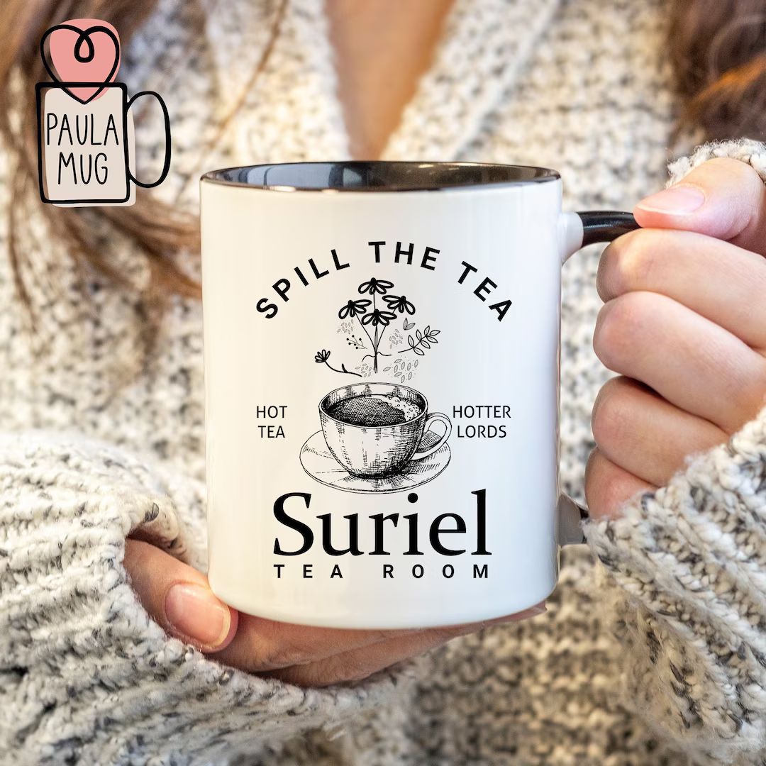 Spill The Tea Mug, Funny Mug, Best Friend Mug, Office Mug, Coworker Mug | Etsy (US)