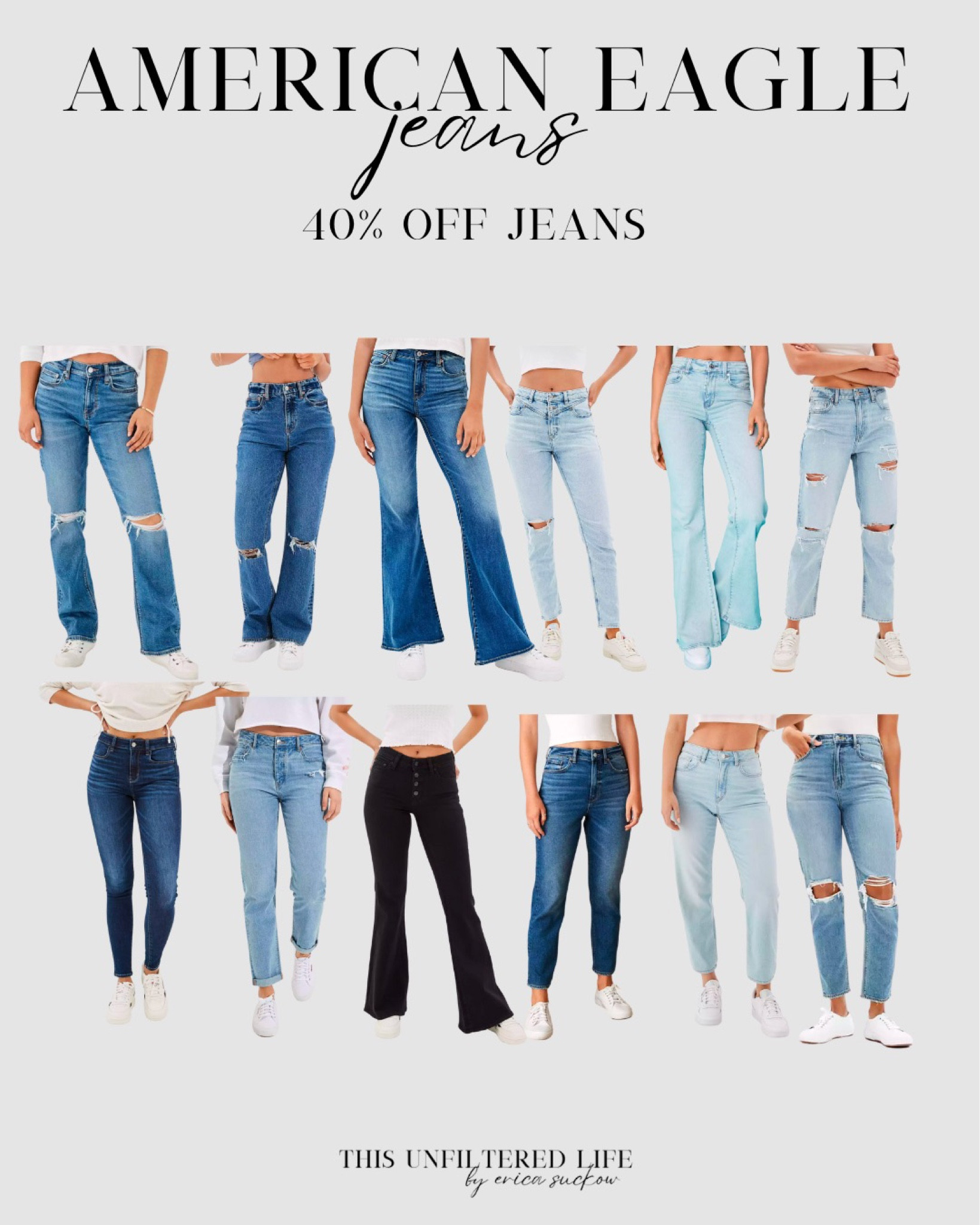 Over Belly Distressed Straight … curated on LTK