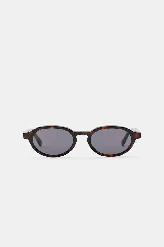 DescriptionColourCompositionMeasurementsOval sunglasses with an acetate frame. Polarised lenses. ... | Zara UK