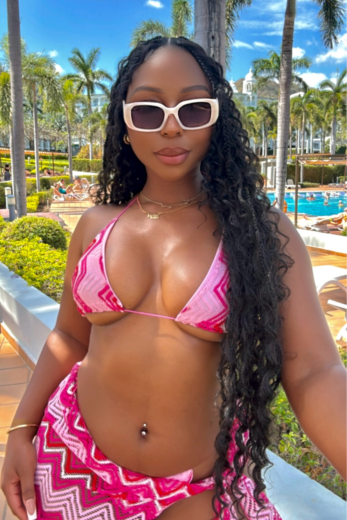 Obsessed is an understatement! 💗 This pink 3-piece swimsuit set is giving everything it needs to give—cute, flirty, and vacation-ready. My favorite color never misses! ✨

pink swimsuit, 3-piece bikini set, swimwear fashion, vacation ready, summer vibes, beachwear, resort wear, poolside glam, trendy swim, hot girl summer, stylish swimwear, chic bikinis, beach essentials, travel style, island getaway, sun-kissed, beach day fit, luxury vacation, tropical vibes, feminine fashion, pink aesthetic, resort wear 

5’3 | 170 lbs | Size 8 

#LTKStyleTip #LTKSwim #LTKSaleAlert
