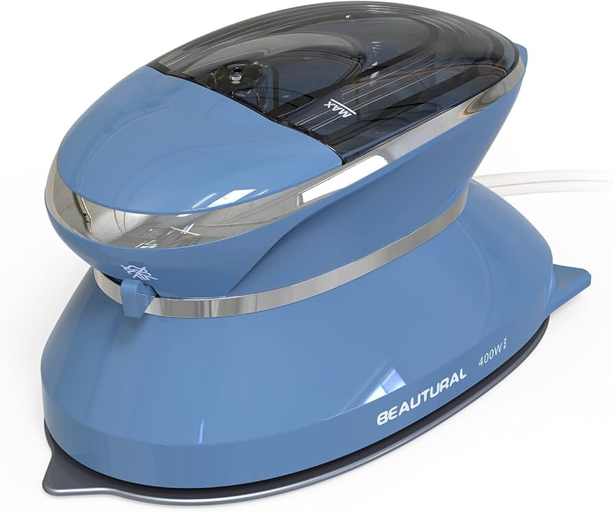 BEAUTURAL Mini Travel Steam Iron for Clothes with Dual Voltage, Non-Stick Soleplate, One Temperat... | Amazon (US)