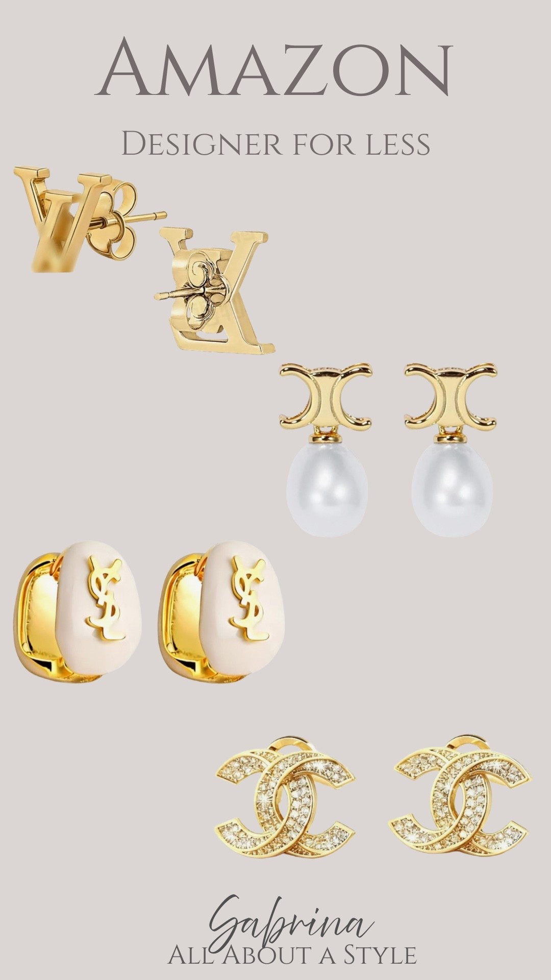 These earrings give high-end energy for a fraction of the cost.
Chic, timeless, and perfect for elevating even the simplest outfit.

#DesignerLookForLess #AmazonFinds #AmazonJewelry #AffordableLuxury #LTKStyle #LTKFinds #ElevatedStyle #StatementEarrings