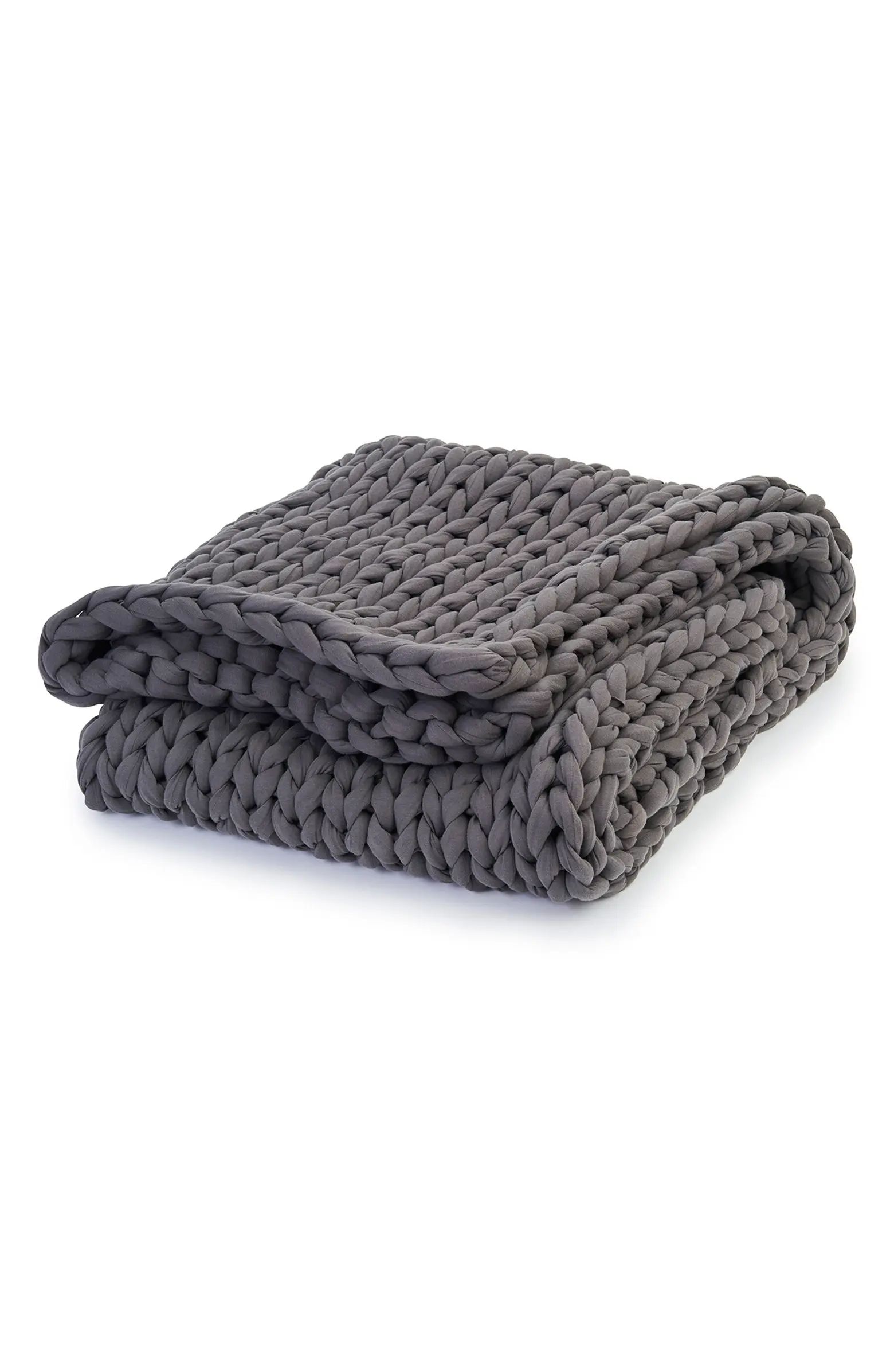 Organic Cotton Weighted Knit Blanket | Nordstrom