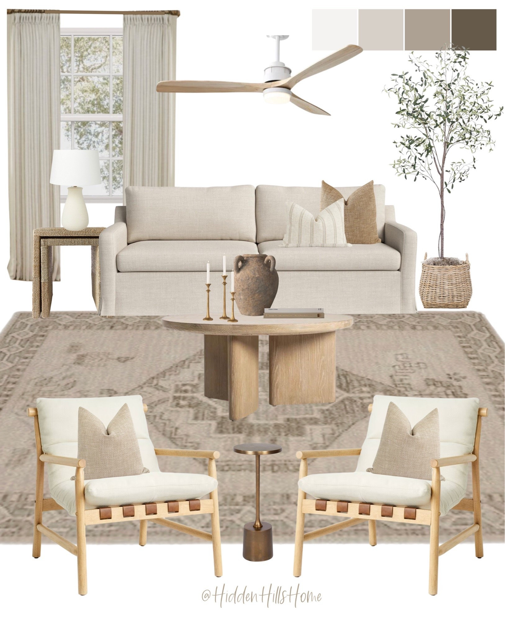 Living room mood board, living room design ideas, living room inspiration, home decor Inspo, accent chairs, coffee table decor #livingroom

#LTKHome #LTKSaleAlert #LTKSeasonal