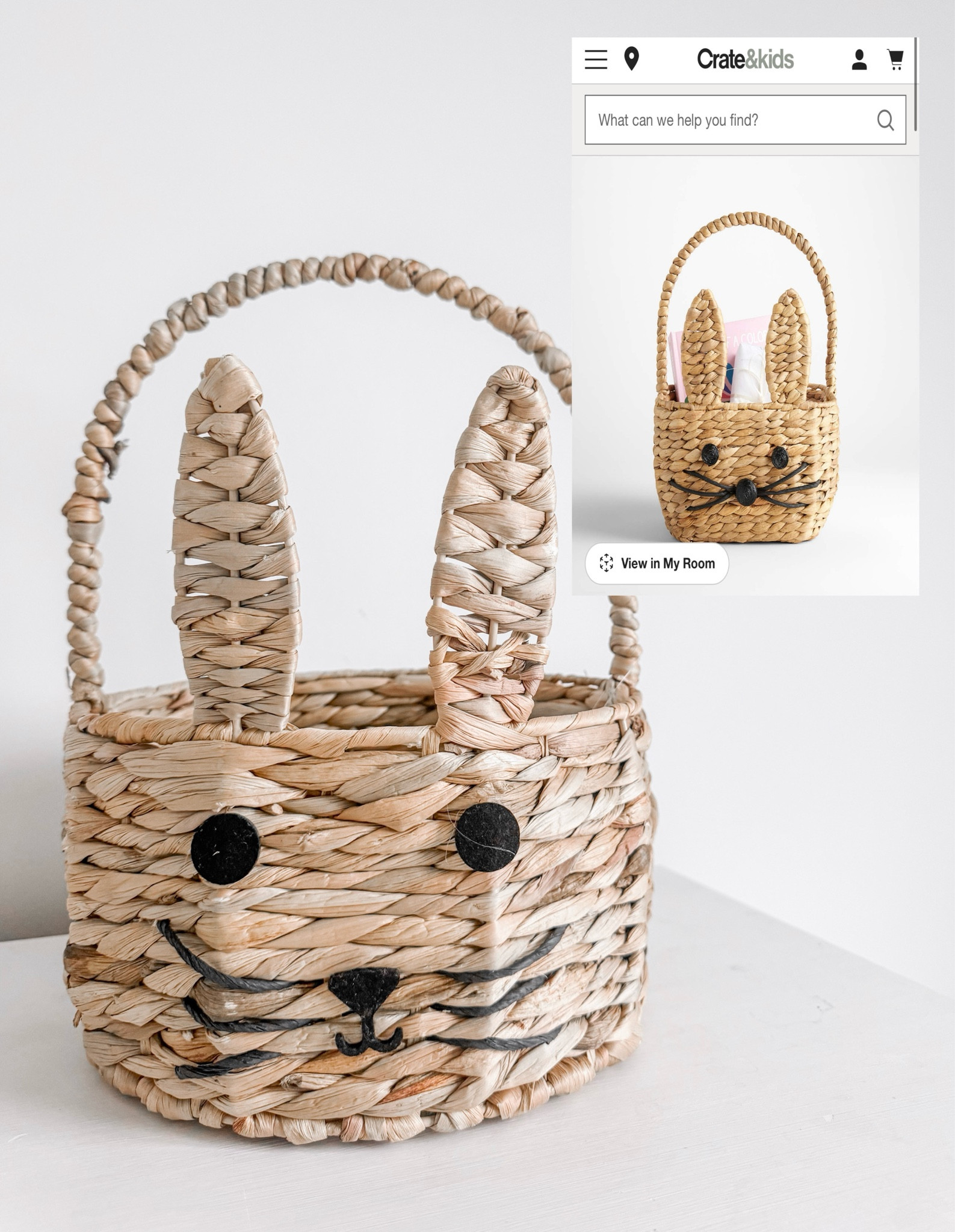 Natural woven bunny kids Easter basket | Easter basket | Easter basket with ears | bunny basket 

#LTKSeasonal #LTKKids #LTKBaby