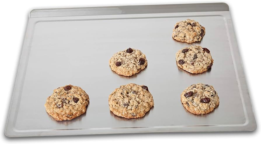360 Stainless Steel Cookie Sheet Large, Handcrafted in the USA, 5 Ply, Stainless Steel Bakeware. ... | Amazon (US)
