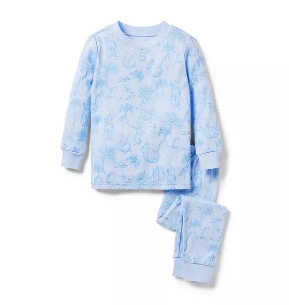 Good Night Pajamas In Bunny Toile | Janie and Jack