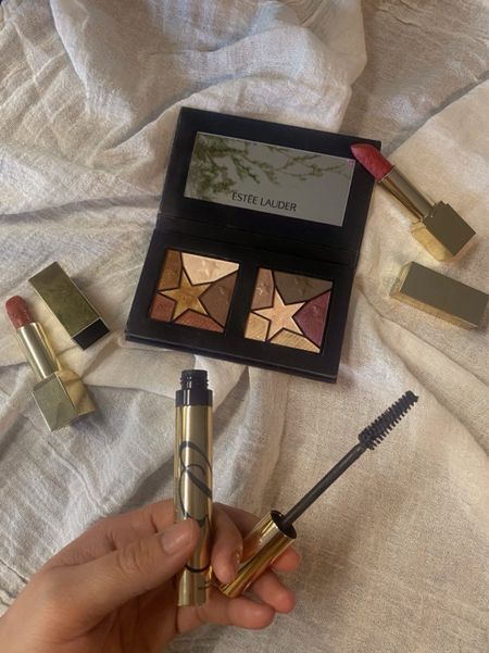 Holiday makeup + Christmas makeup ideas + gifts for her + gifts for mom + gift ideas for teen girl + beauty products + Christmas makeup look + Estée Lauder + Lancome

#LTKHoliday #LTKGiftGuide #LTKbeauty