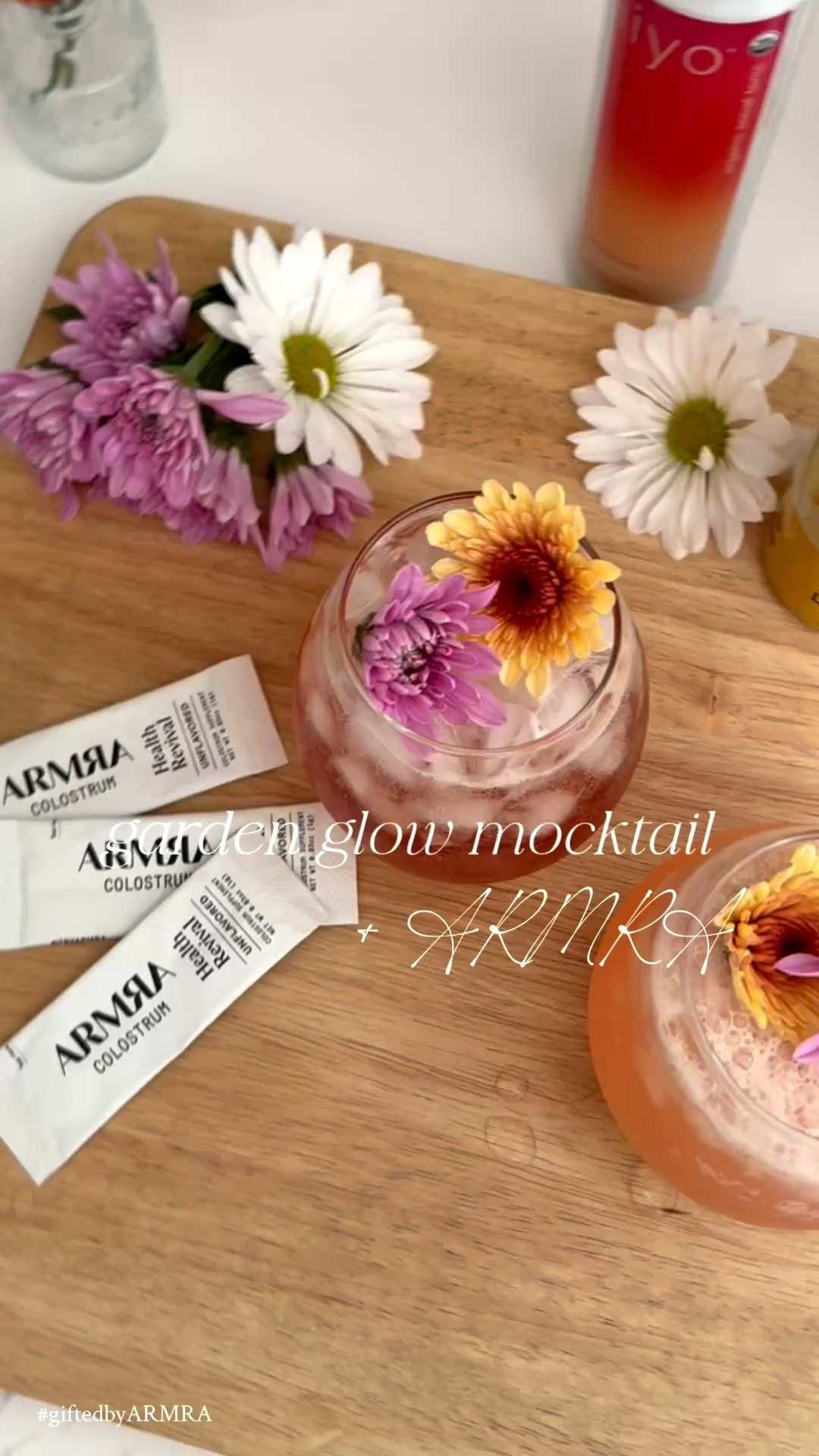 Spring is for new beginning and fresh starts….🌸 I’m ready for brighter days and fresh, floral flavors...And this mocktail captures it all. 

GARDEN GLOW MOCKTAIL 
2 oz Hiyo Organic Social Tonic (Strawberry Guava) 
1 tablespoon Strawberry Syrup
4 oz Me & the Bees Lemonade 
2-3 scoops of @tryarmra
Top with Lime Sparkling Water (I used poppi Lemon Lime soda) 

Cheers! 💓



#tryarmra #springmocktail #springrecipes #spritz #giftedbyarmra #Armracolostrum 

#LTKselfcare #LTKfoodie #LTKSeasonal