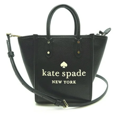 Used Kate Spade Ella Mini Tote Women s Handbag K7295 Cowhide Black | Walmart (US)