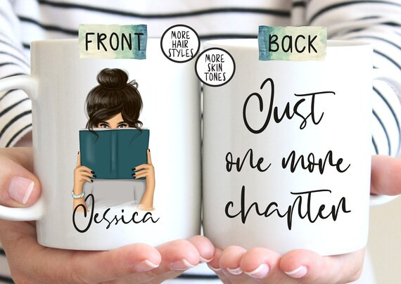 Bookworm Mug, Book Lover Gift, Reader Mug, Custom Name Mug, Librarian Mug, Bookish Gift, Custom T... | Etsy (US)