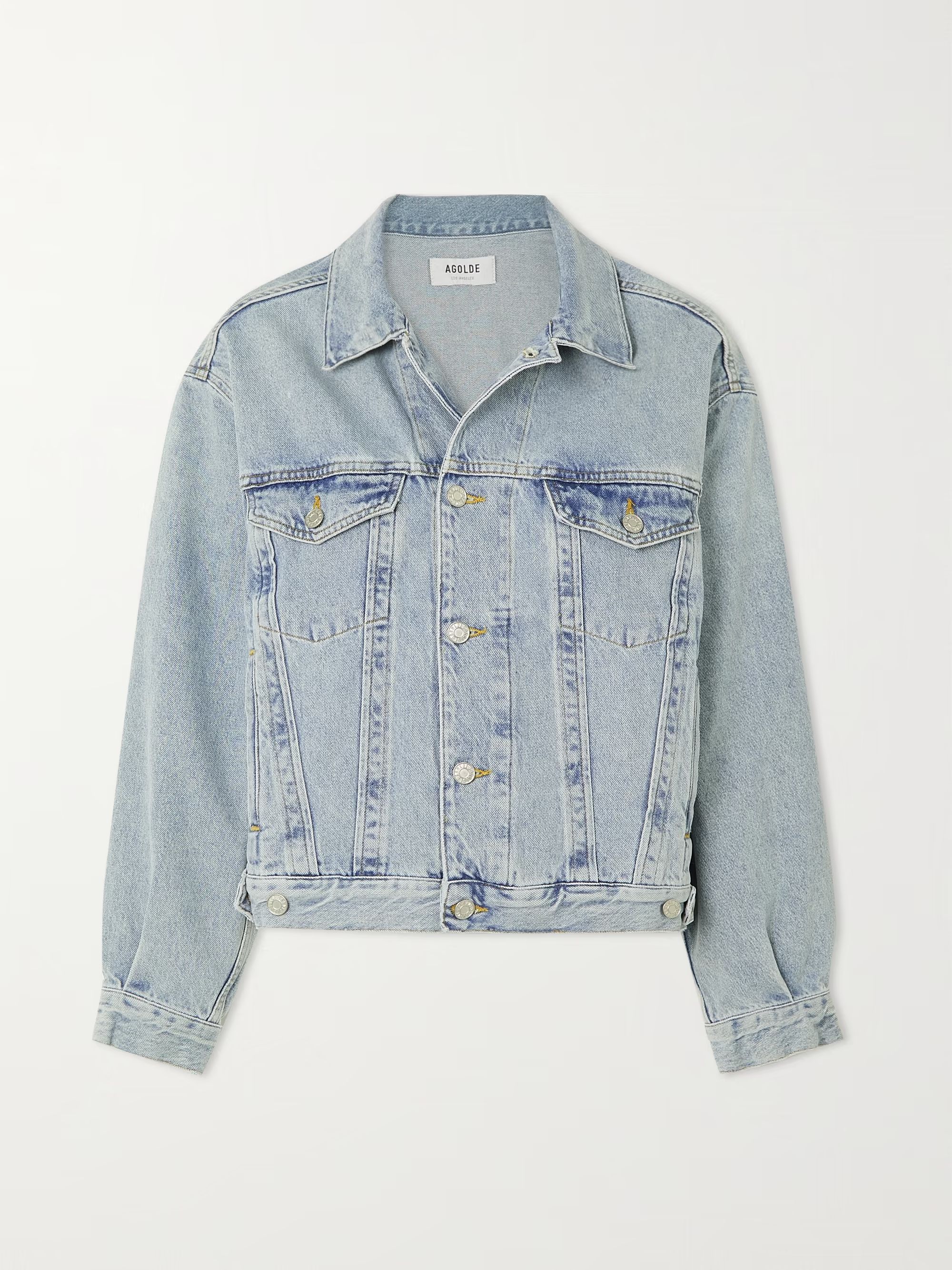 + NET SUSTAIN Charli oversized organic denim jacket | NET-A-PORTER (US)