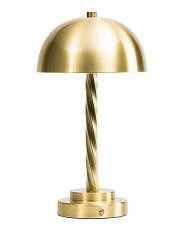 8.5X15.5 Iron Twisted Rechargeable Led Table Lamp | TJ Maxx