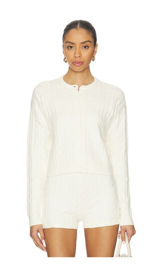 Show Me Your Mumu Throw On Cardigan in Ivory. - size L | Revolve Clothing (Global)