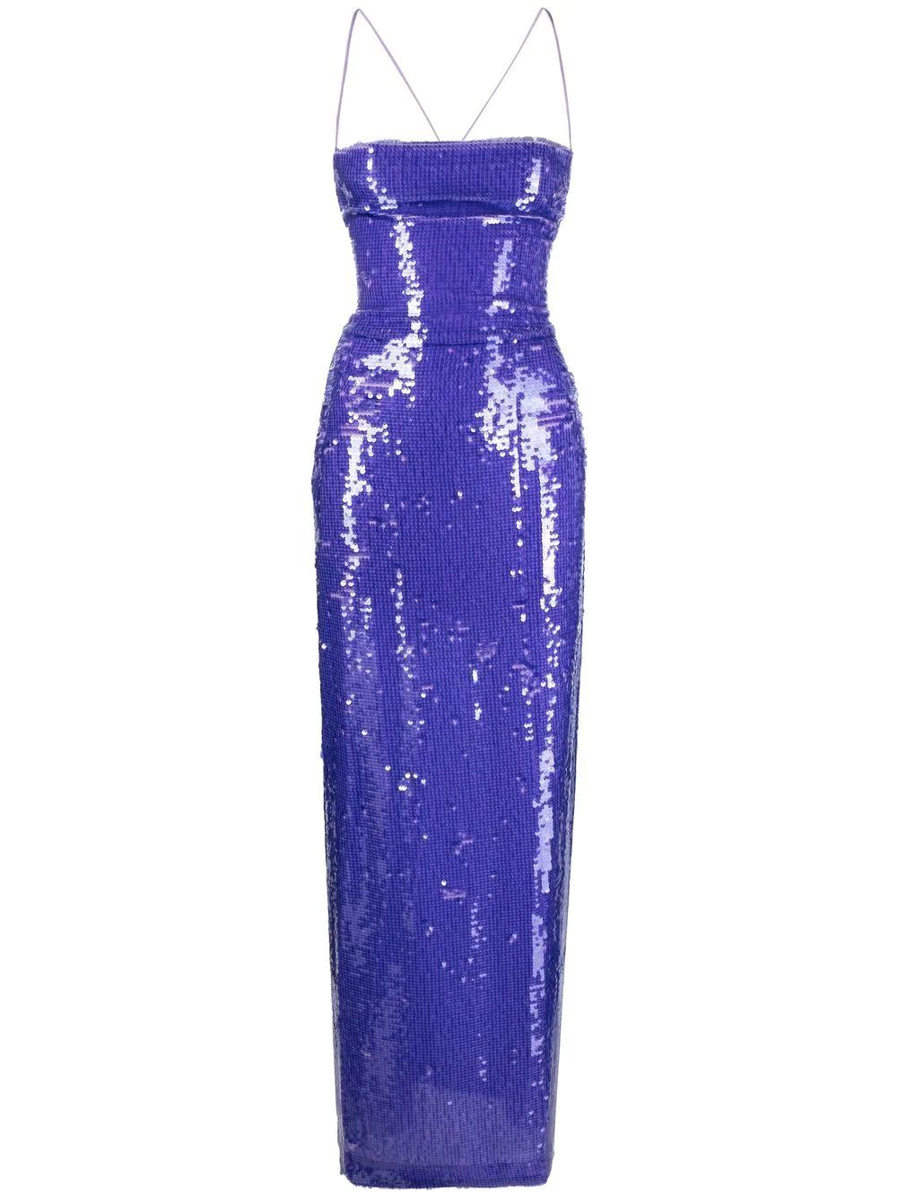 Sabina Musayev Sequin Maxi Dress - Farfetch | Farfetch Global