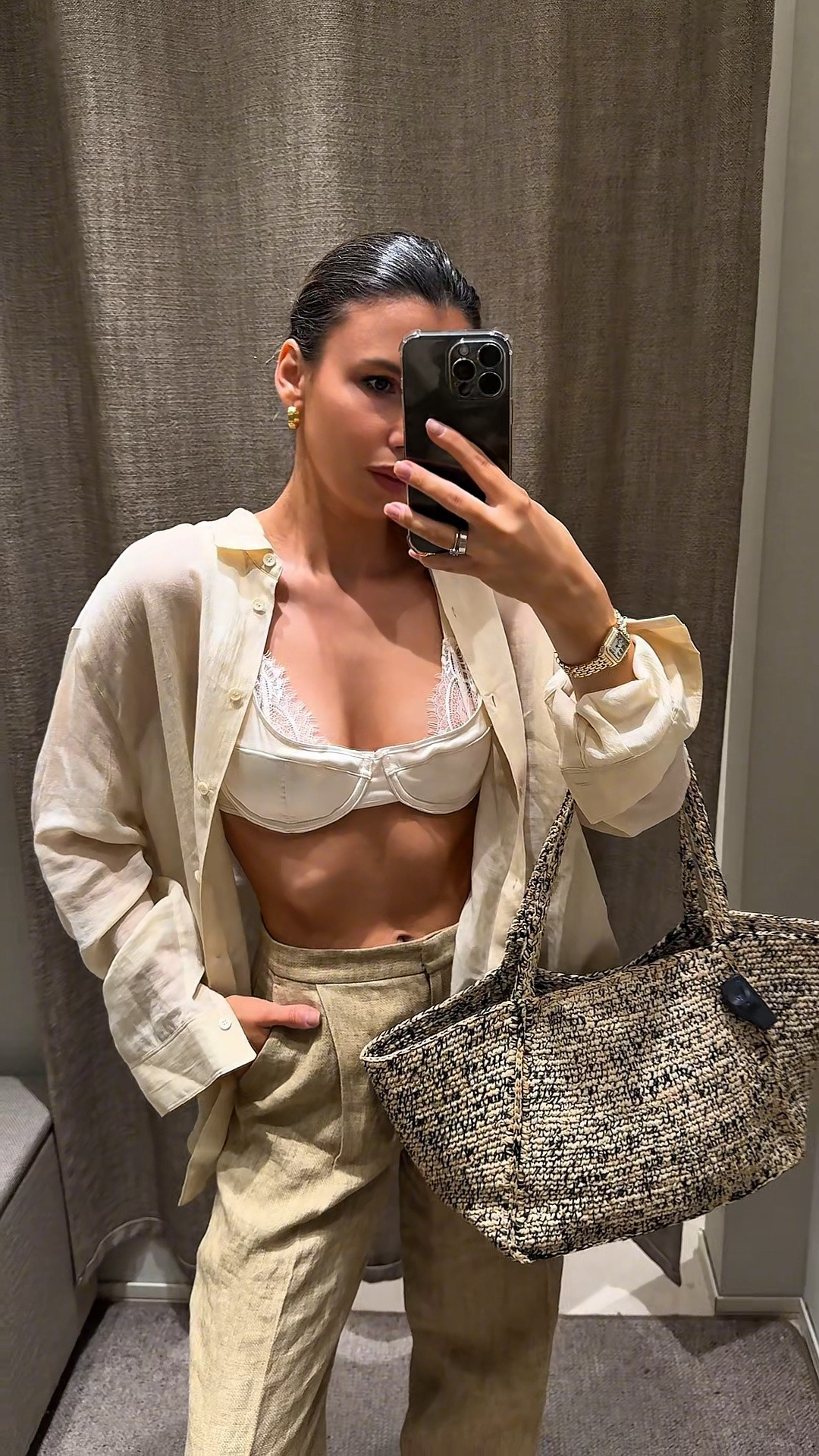 The perfect summer look ☀️ Both pieces are made from linen — lightweight, breathable, and so effortless for everyday wear.

For reference: I’m usually an XS/S (34/36). I’m wearing the pants in XS and the shirt in S for a more relaxed fit.
The sandals are incredibly comfortable — I’m usually a 38.5 and took a 39.

I’ve attached links for different countries so you can shop more easily ✨
 #LTKsummer #LTKlinen

#LTKootd
