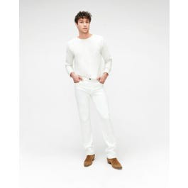 Luxe Performance Slimmy with Clean Pocket in White | 7 For All Mankind
