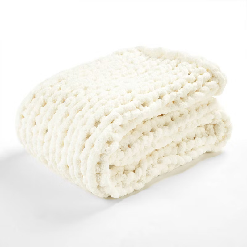 40"x50" Hygge Soft Cozy Chunky Knitted Throw Blanket - Lush Décor | Target