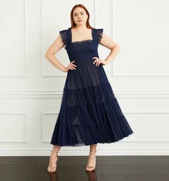The Collector's Edition Ellie Nap Dress  - Navy Tulle | Hill House Home