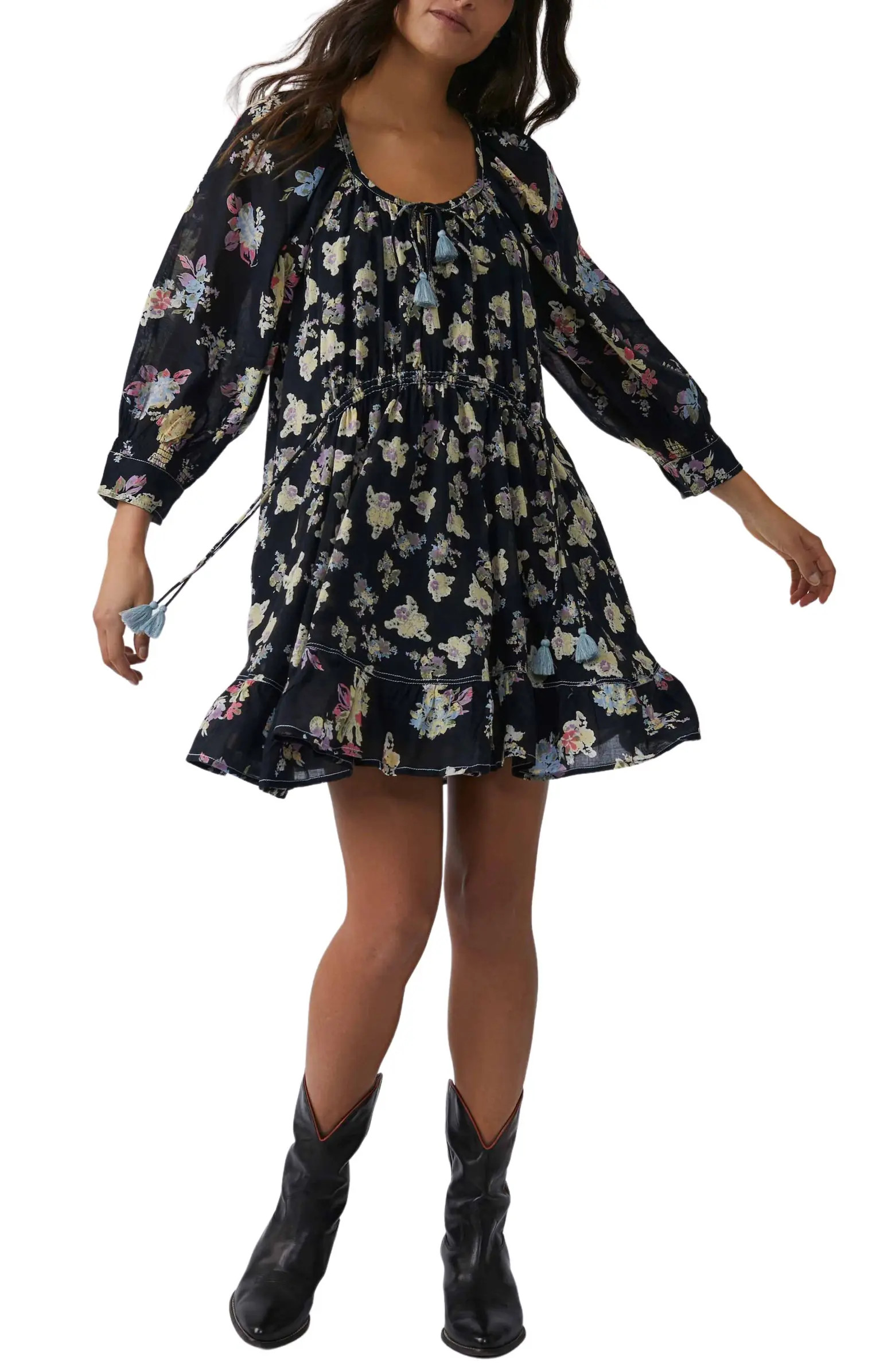 Camella Floral Print Minidress | Nordstrom
