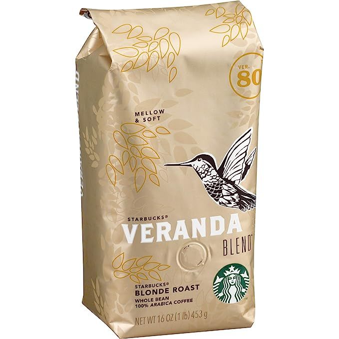 Starbucks Veranda Blend Whole Bean Coffee Whole Bean | Amazon (US)