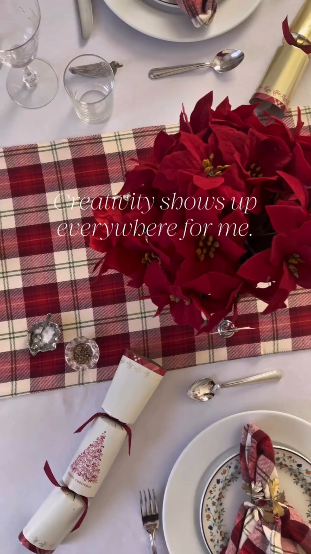 For me, entertaining is just another avenue for creative expression.

The same eye that notices balance, texture, and atmosphere in makeup shows up here too—just in a different form. Whether it’s makeup, a table, or a room—composition, mood, and intention matter to me.

I’ve always had a deep appreciation for aesthetics, wherever they live.

#behindthebrush #makeupartistlife #lifeofacreative #holidaytablescape #darlingdaily

#LTKHoliday #LTKSaleAlert #LTKSeasonal