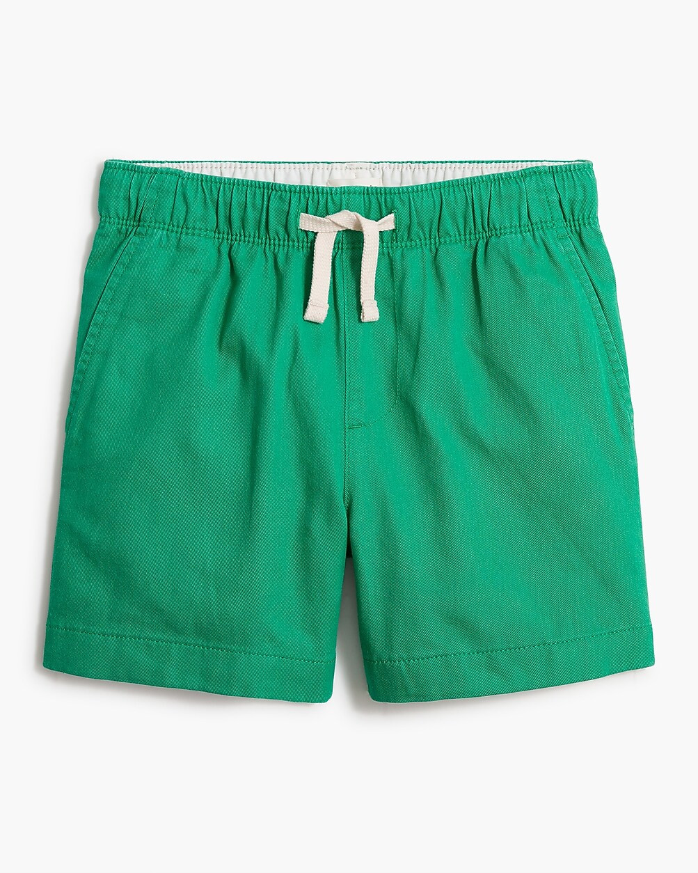 Boys' drawstring twill dock short | J.Crew Factory
