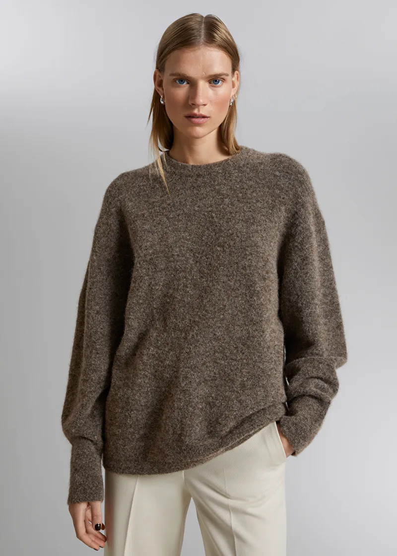 Relaxed Alpaca Knit Jumper | & Other Stories (EU + UK)