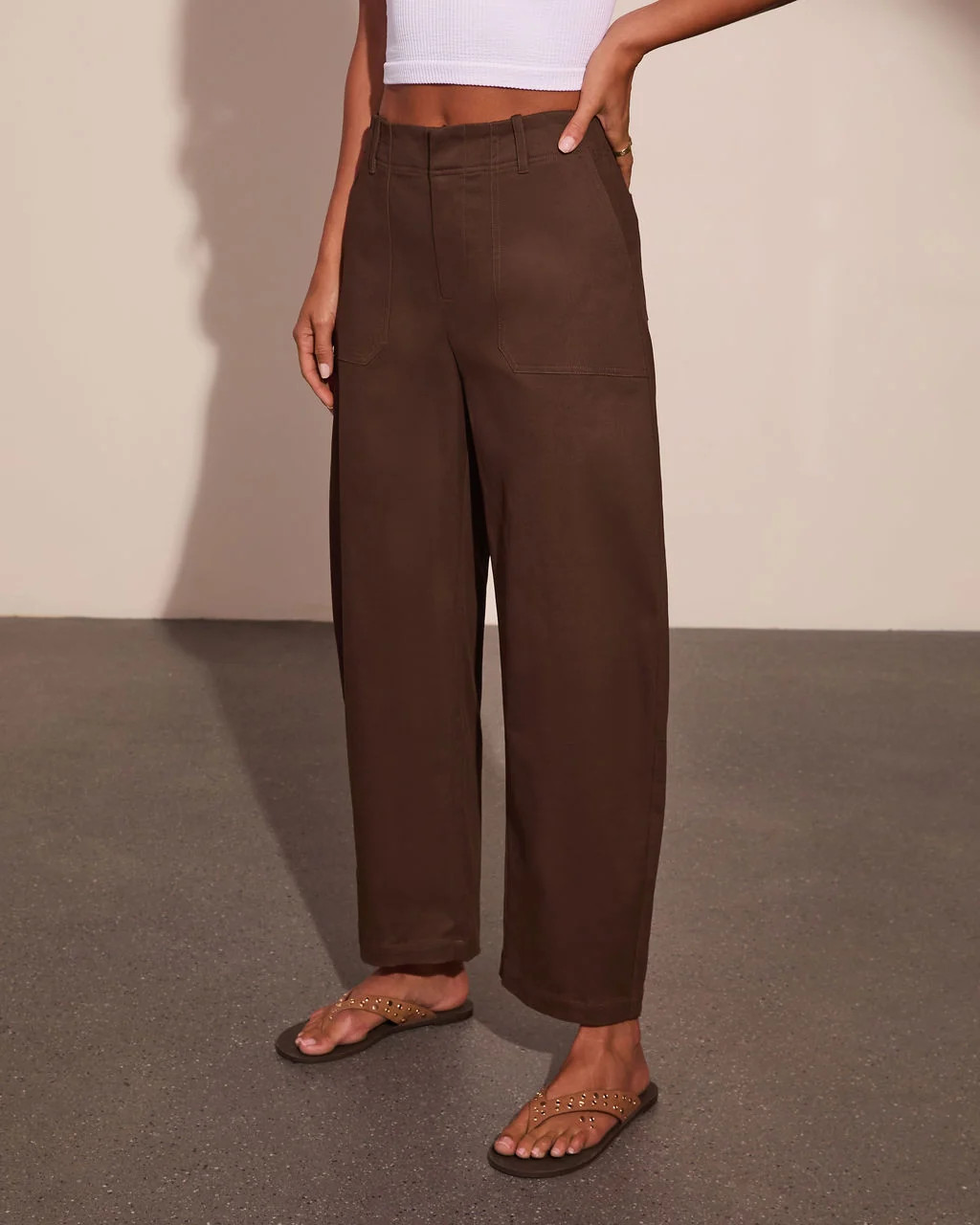 Dylan Barrel Leg Pants | VICI