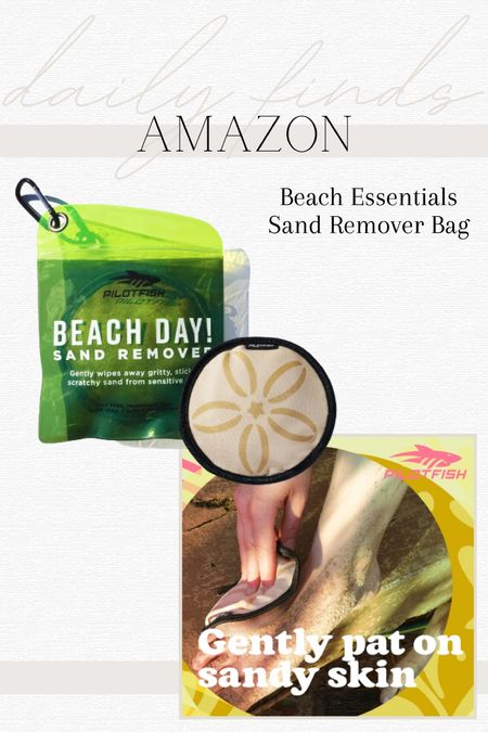 Amazon find beach essential! Remove sand with this sand remover bag. Vacay travel items.

#LTKSeasonal #LTKSwim #LTKKids