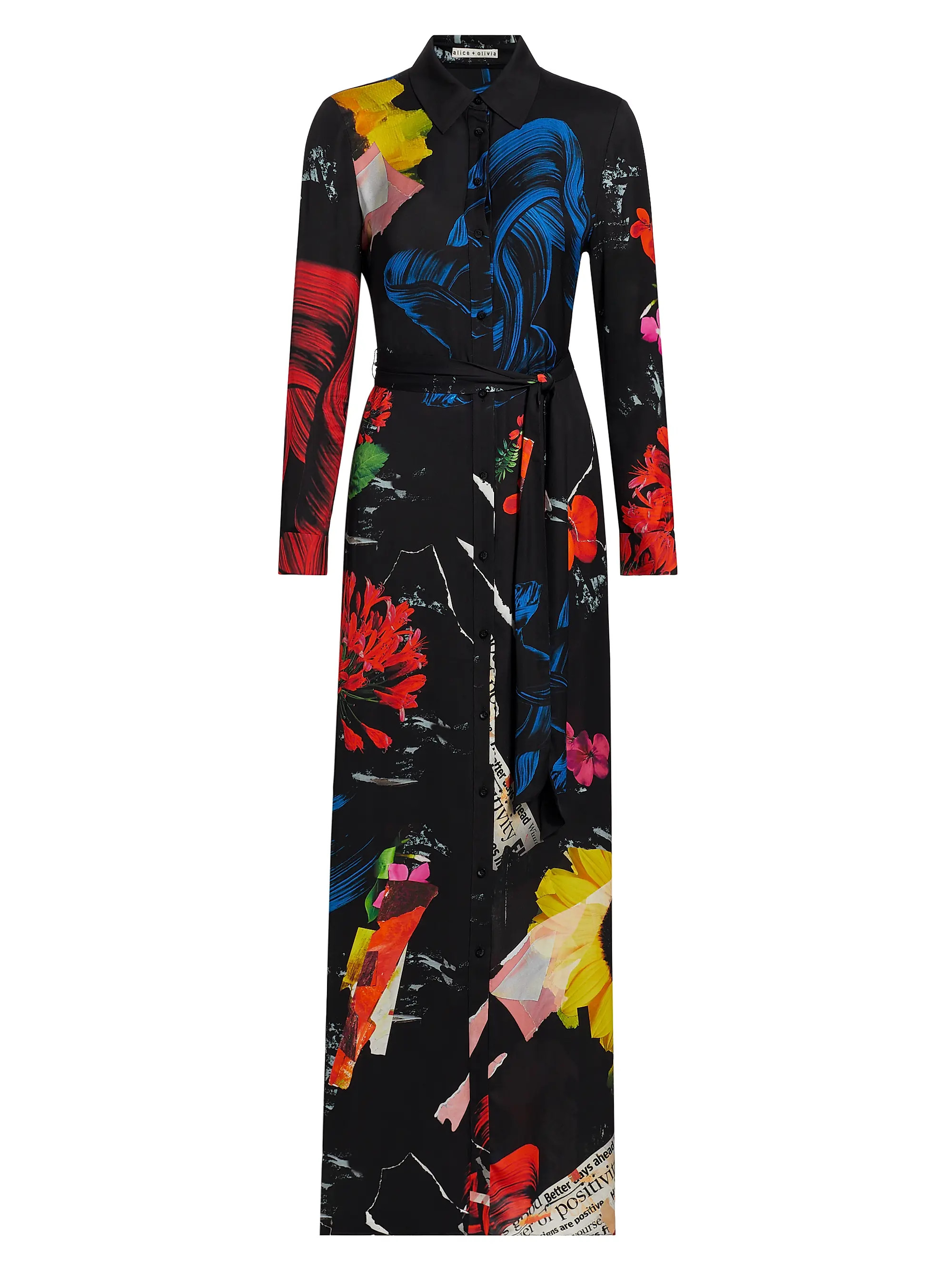 Chassidy Floral Maxi Shirtdress | Saks Fifth Avenue