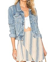 Free People Women's We The Free Rumors Denim Jacket | Amazon (US)