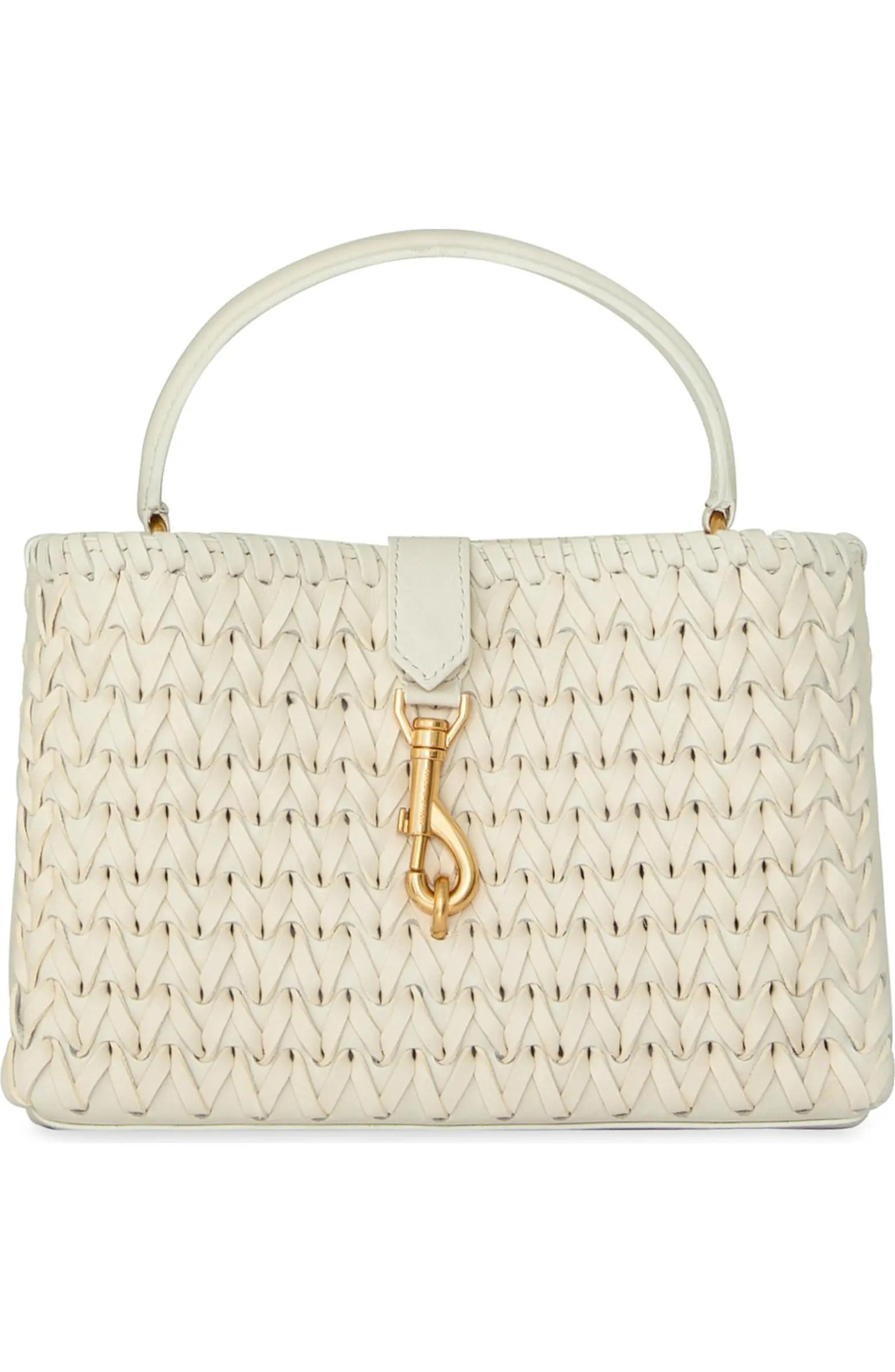 Megan Woven Top Handle Handbag | Nordstrom