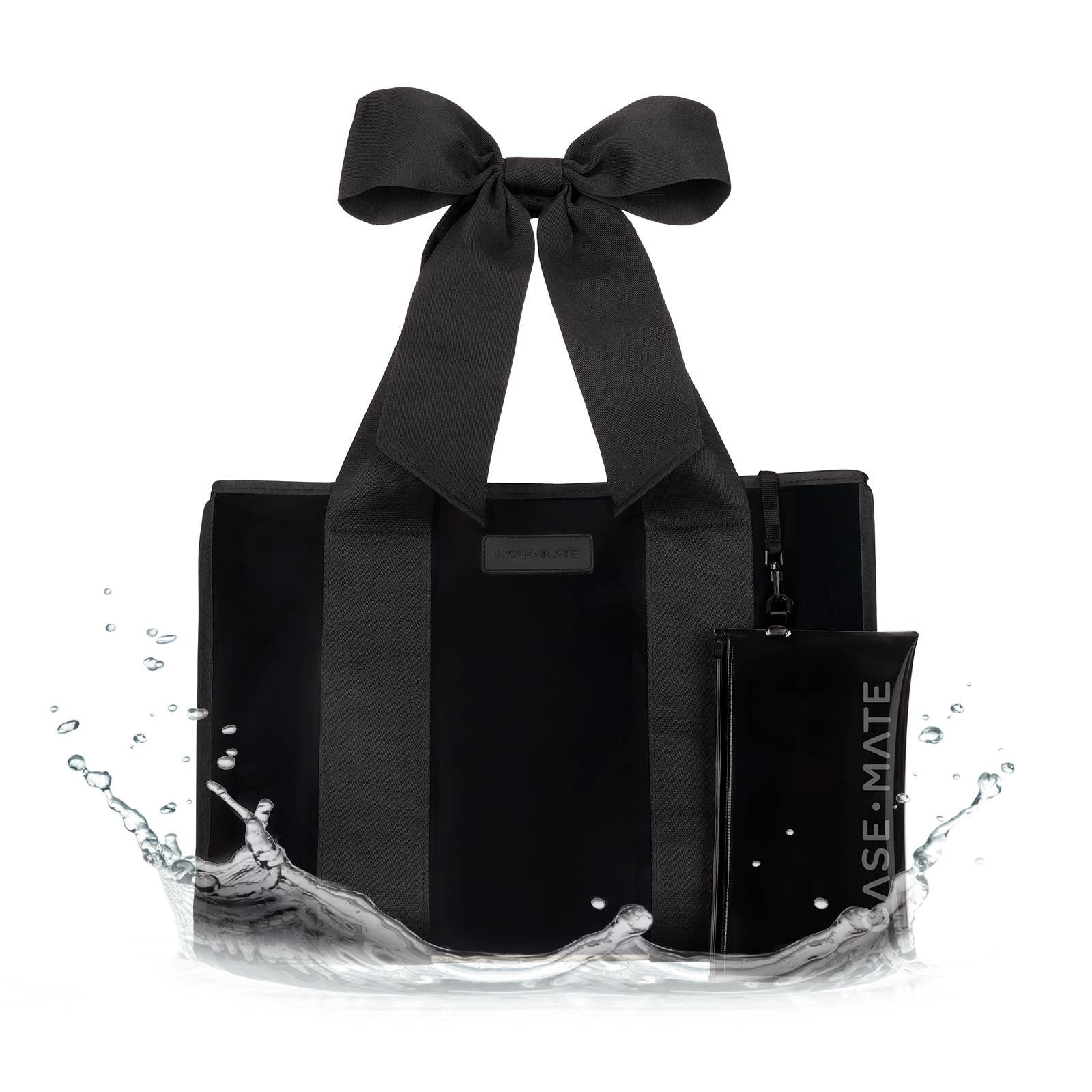 Case-Mate - Case-Mate Midnight Black Bow Jelly Tote Bag | Southern Roots Clothing Co.