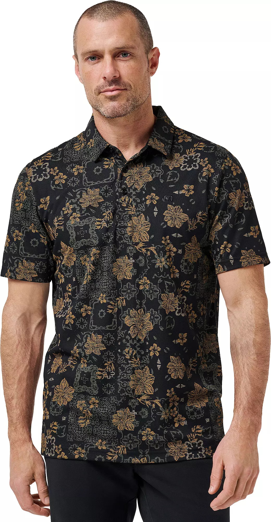 TravisMathew Men's Speaking My Language Golf Polo | DICK'S Sporting Goods