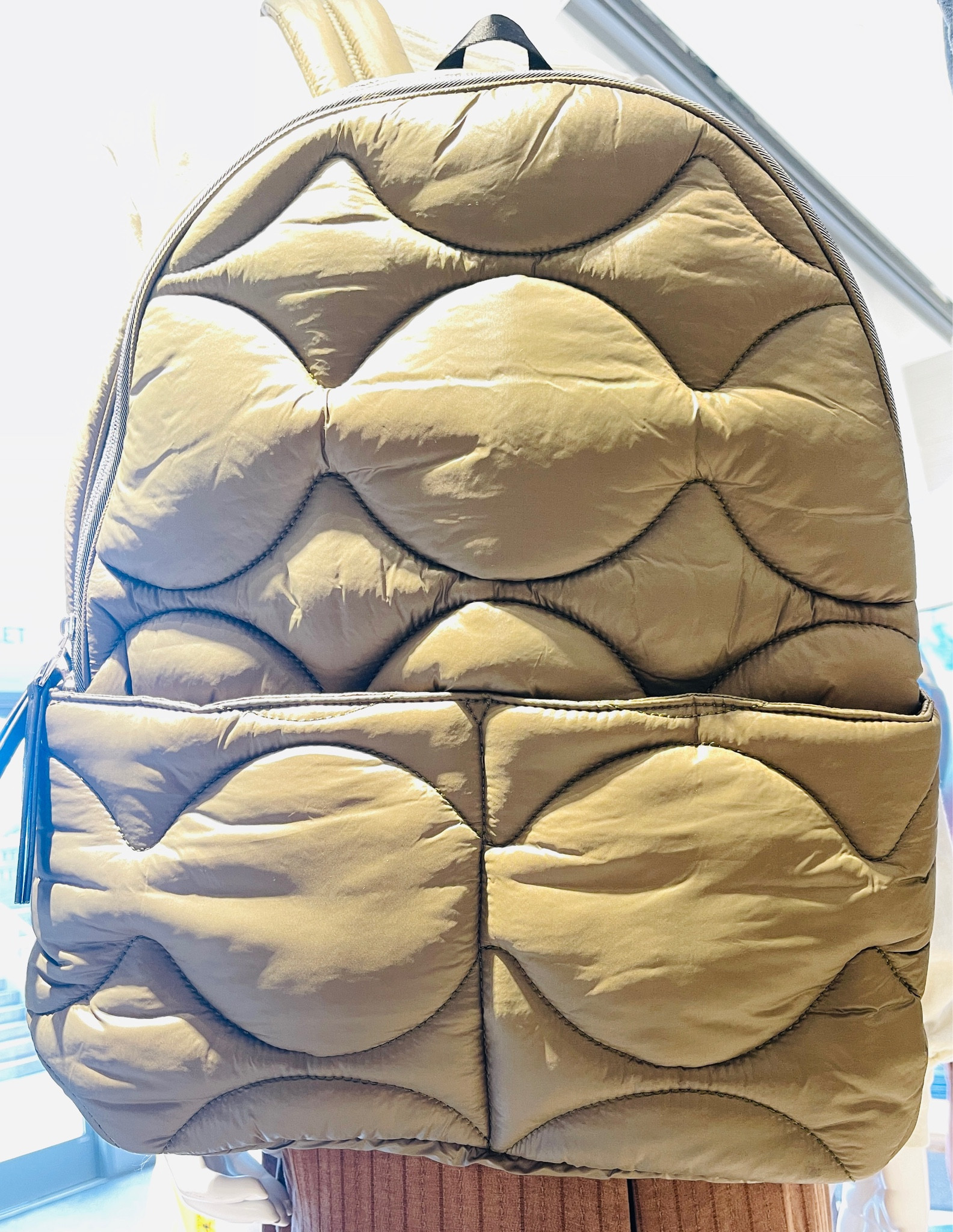 Super cute puffer backpack under $60!!😁👏So roomy and love this green color! Would be perfect for travel, gym, school, or work☺️Straps are soft and would be comfy for long hours of wear😍Lots of pockets here this backpack is from #topshop and this brand has some of the best quality bags for the price😊


#nordstrom #ltkworkwear #ltkstyletip #travelbag #backpacks #backpack #pufferbag #pufferbackpacks #ltkfit #bagsunder100 #gymbags #travelbackpack #schoolbag

#LTKunder100 #LTKitbag #LTKtravel