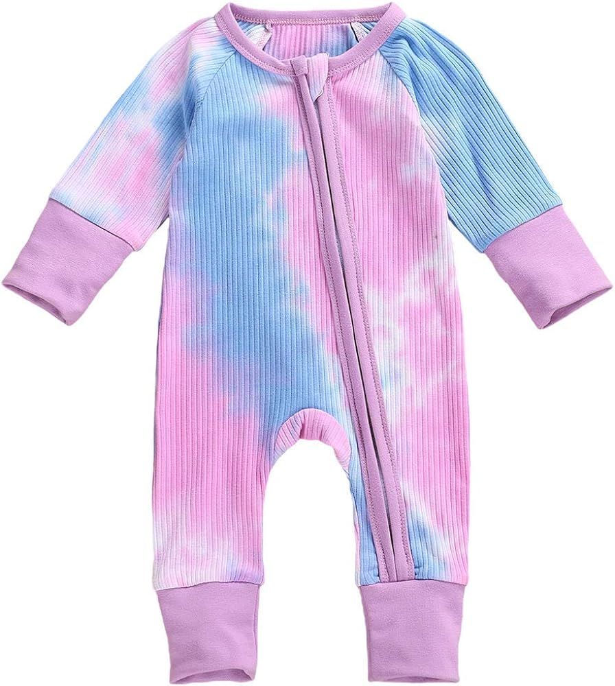 Unisex Baby Clothes One Piece Outfit, Baby Girl Boy Long Sleeve Jumpsuit One Piece Romper Bodysui... | Amazon (US)