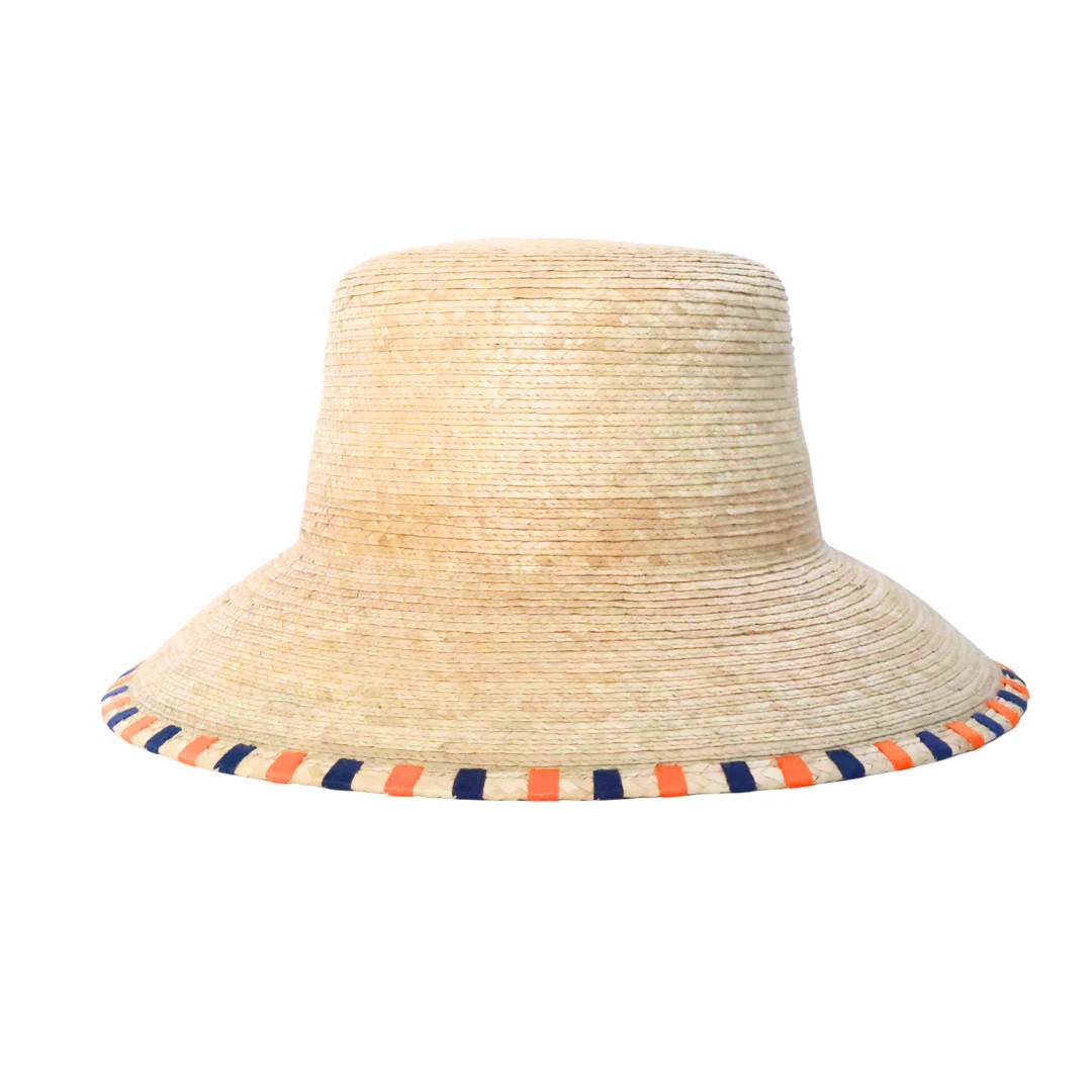Navy and Orange Bucket Hat | Sunshine Tienda
