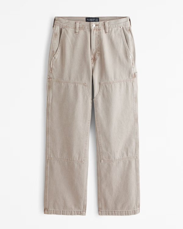 Men's Baggy Workwear Jean | Men's Bottoms | Abercrombie.com | Abercrombie & Fitch (US)