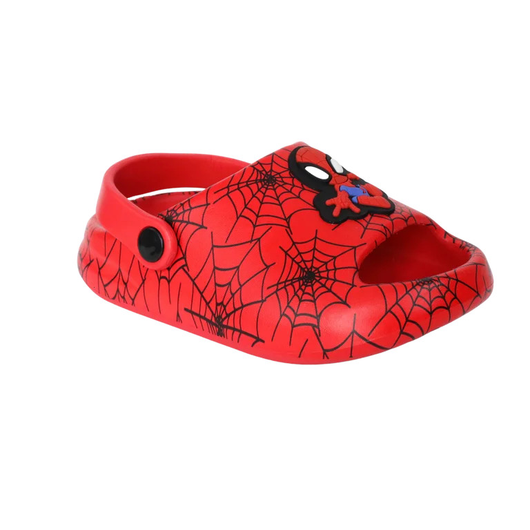 Spider-Man Little Boys and Big Boys Comfort Clog Sandals, Sizes 13-6 | Walmart (US)
