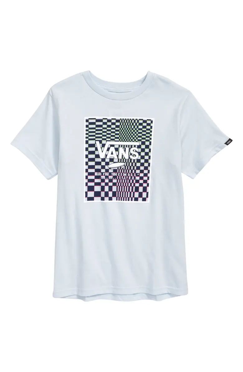 Vans Kids' Distorted Checkerboard Graphic Tee | Nordstrom | Nordstrom