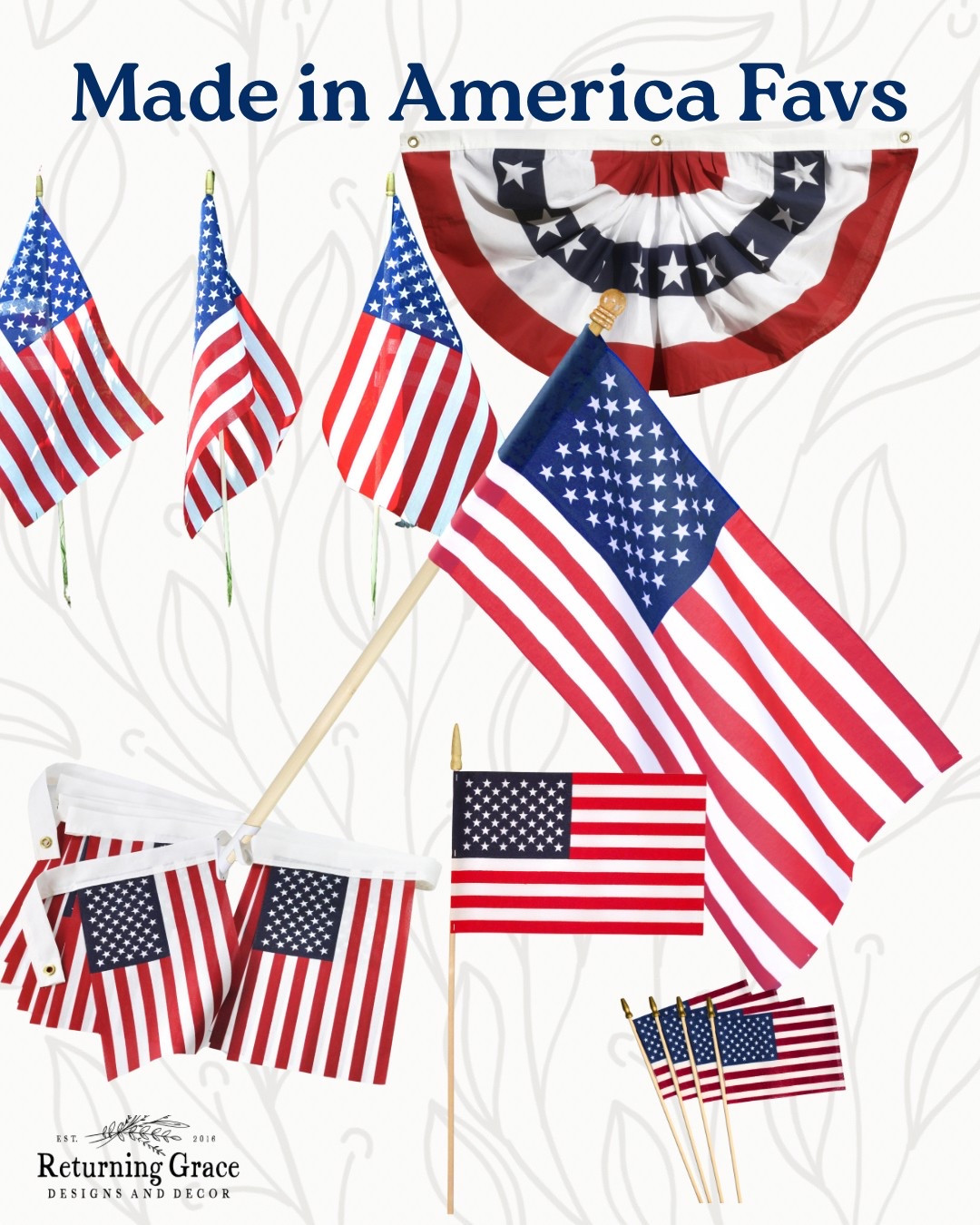 These American Made Patriotic pieces are so perfect for Summer! #americanflag #patrioticdecor 

#LTKSeasonal #LTKHome