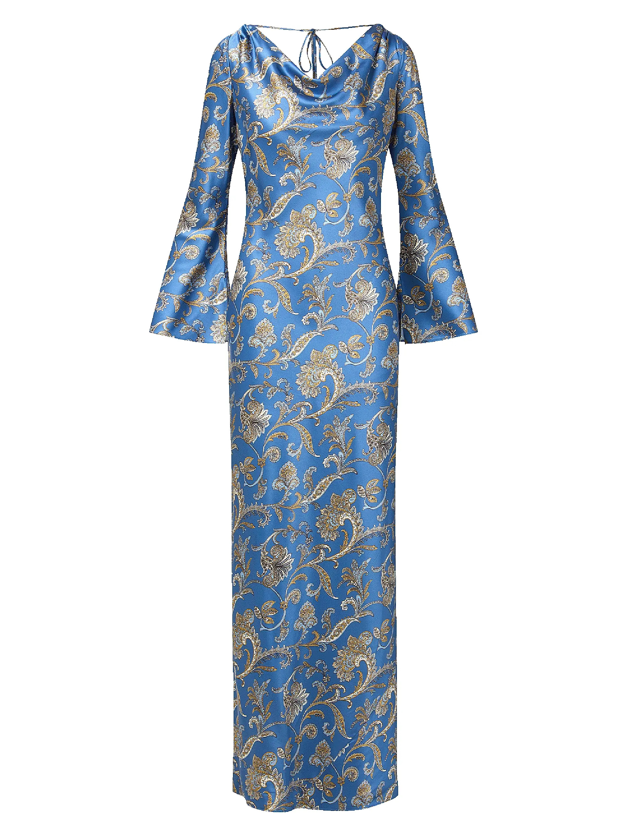 Gemma Floral Silk-Blend Maxi Dress | Saks Fifth Avenue